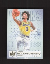 2023-24 Panini Court Kings #5 Jalen Hood-Schifino Works in Progress