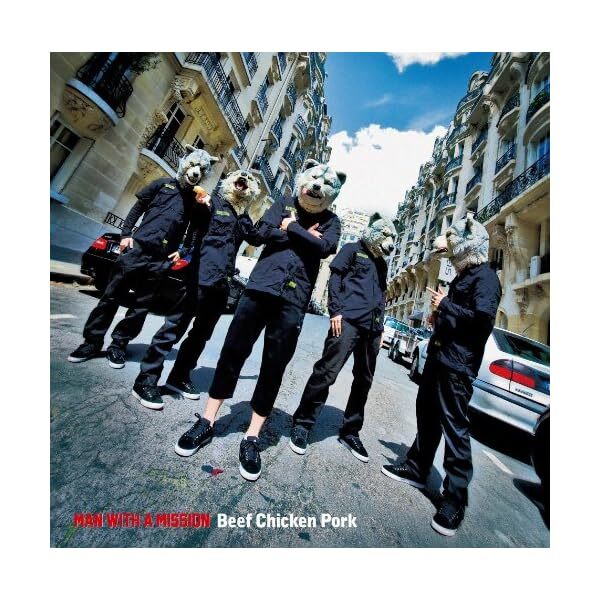 CD MAN WITH A MISSION Beef Chicken Pork Free Shipping with Tracking# New Jap JP