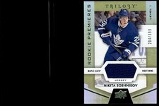 2016-17 Upper Deck Trilogy Rookie Premieres Level 1 Green Jersey Relic Nikita