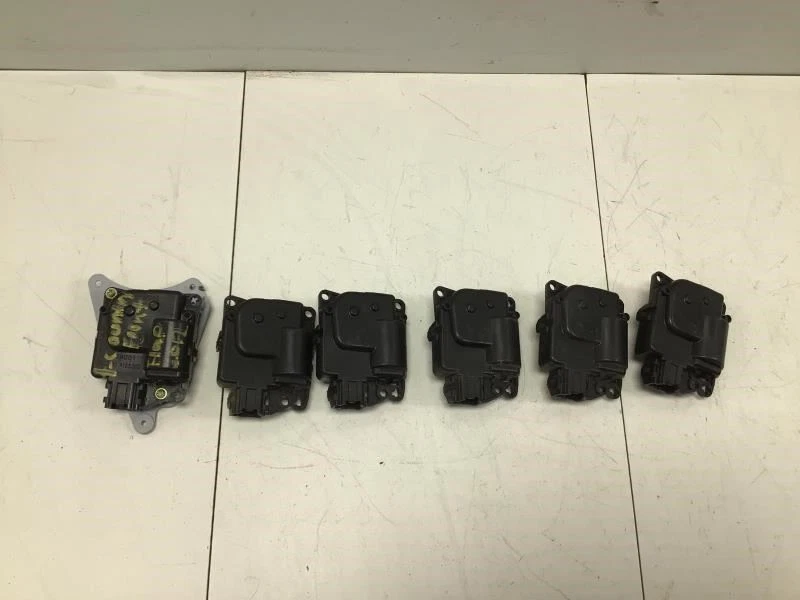 Chrysler Town Country 2012 calefacción aire acondicionado actuadores de aleta de aire 6 piezas OEM+ Foto 4 de 4