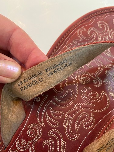 Sandali infradito donna Olukai Paniolo pelle vino rosso taglia 9 - senza etichette, mai indossati - Foto 5 di 5