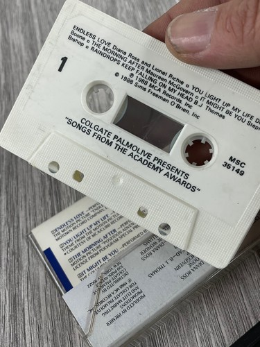 Songs From the Academy Awards MSC35149 1988 Cassette Tape - Imagen 6 de 7