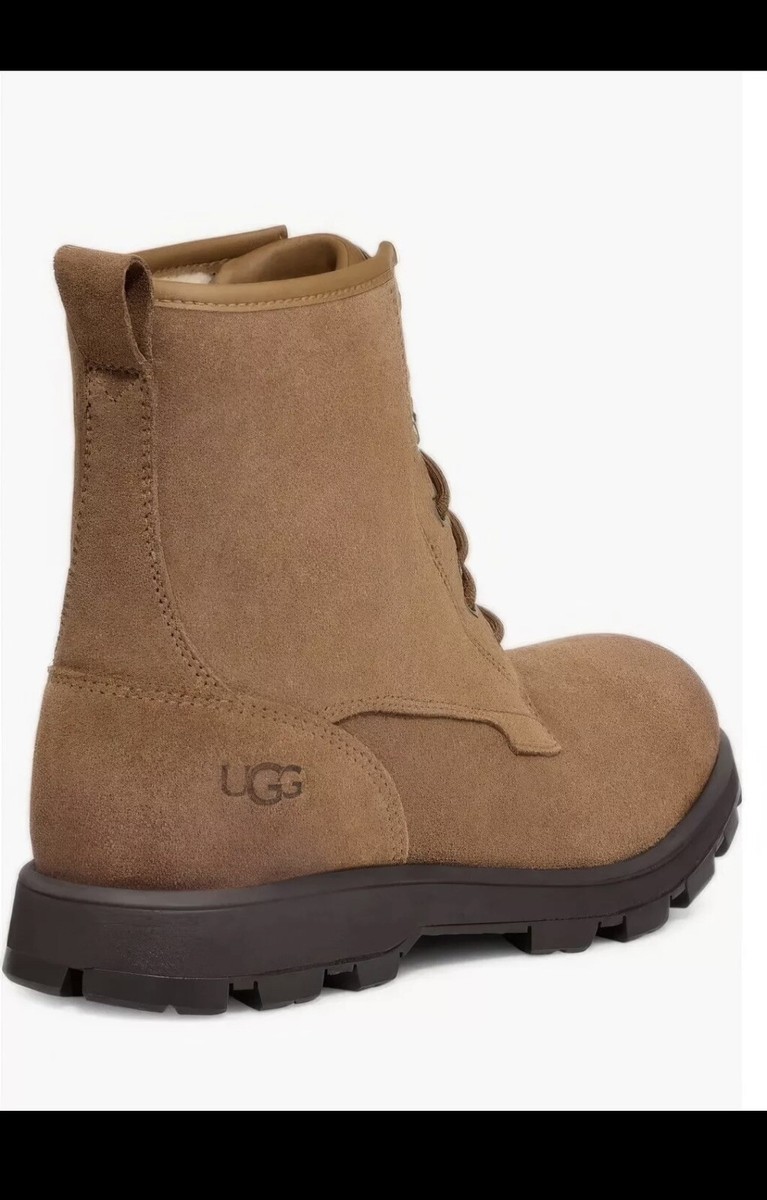 UGG® Kirkson Waterproof Boot CHESTNUT SUEDE Mens 12 $210  display picture 1