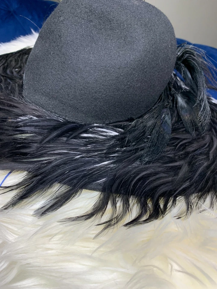 SOMBRERO IGLESIA MUJER VINTAGE Foto 3 de 4