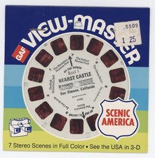 HEARST CASTLE Sealed View-Master Reel Free Shipping 