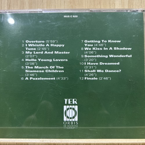20 The King And I The Musicals Collection Cd (S3.9) - Picture 2 of 3
