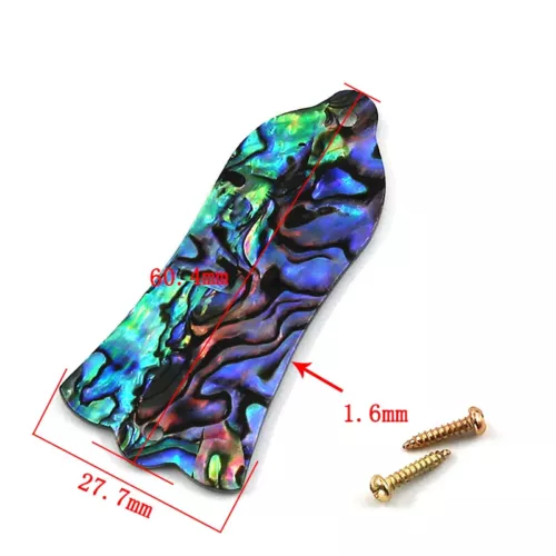 Custom Truss Rod Cover pickguard Abalone Shell for Gibson Les Paul SG Guitar