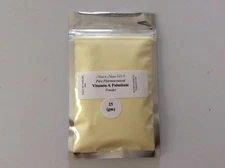 VITAMIN A POWDER (Retinyl Palmitate) reduce wrinkles, fade brown spots. 