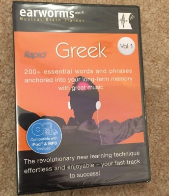 Learn To Speak Greek Vol 1 - 200+ Essential Words/Phrases. Brand New. SEALED.