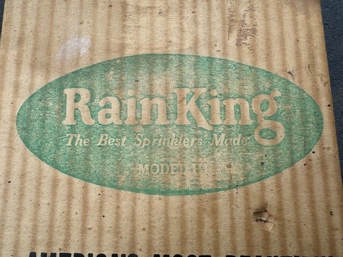 Vintage Sunbeam Rain King Lawn Sprinkler Model H-1 BOX ONLY - Picture 2 of 4