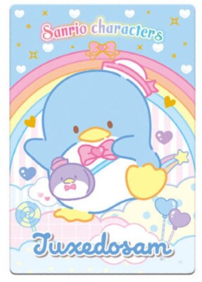 SANRIO CHARACTERS Trading Card W#6 No.09 Tuxedo Sam BANDAI