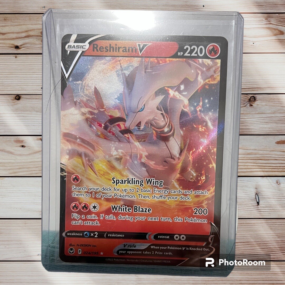 reshiram v pokemon card Pokemon Reshiram V - 024/195