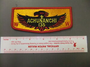 Boy Scout OA 135 Achunanchi Flap 0310O