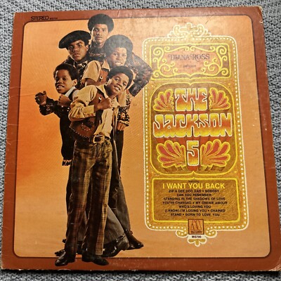 Diana Ross Presents The Jackson 5 Motown Stereo Label Variant ! S Diana Ross Presents The Jackson 5 Motown Stereo Label Variant ! S