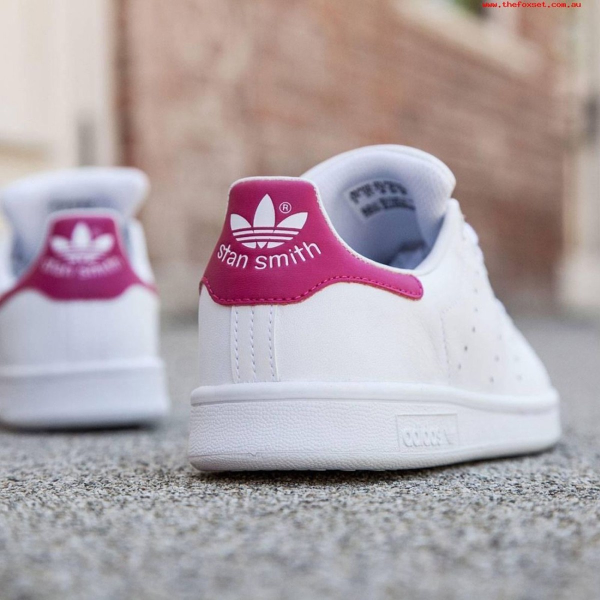 adidas Stan Smith ホワイト/ピンク Adidas Originals Stan Smith Women's Sneakers Trainers B32703