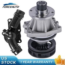 New Water Pump & Thermostat Housing Assy For BMW X3 X5 Z4 323i 328i 330i