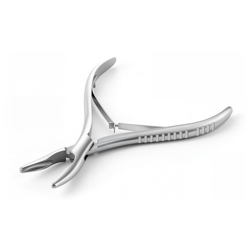 Micro Friedman Bone Rongeur Curved Surgical Plier Dental 1.3mm Jaw German Grade - Picture 8 of 12
