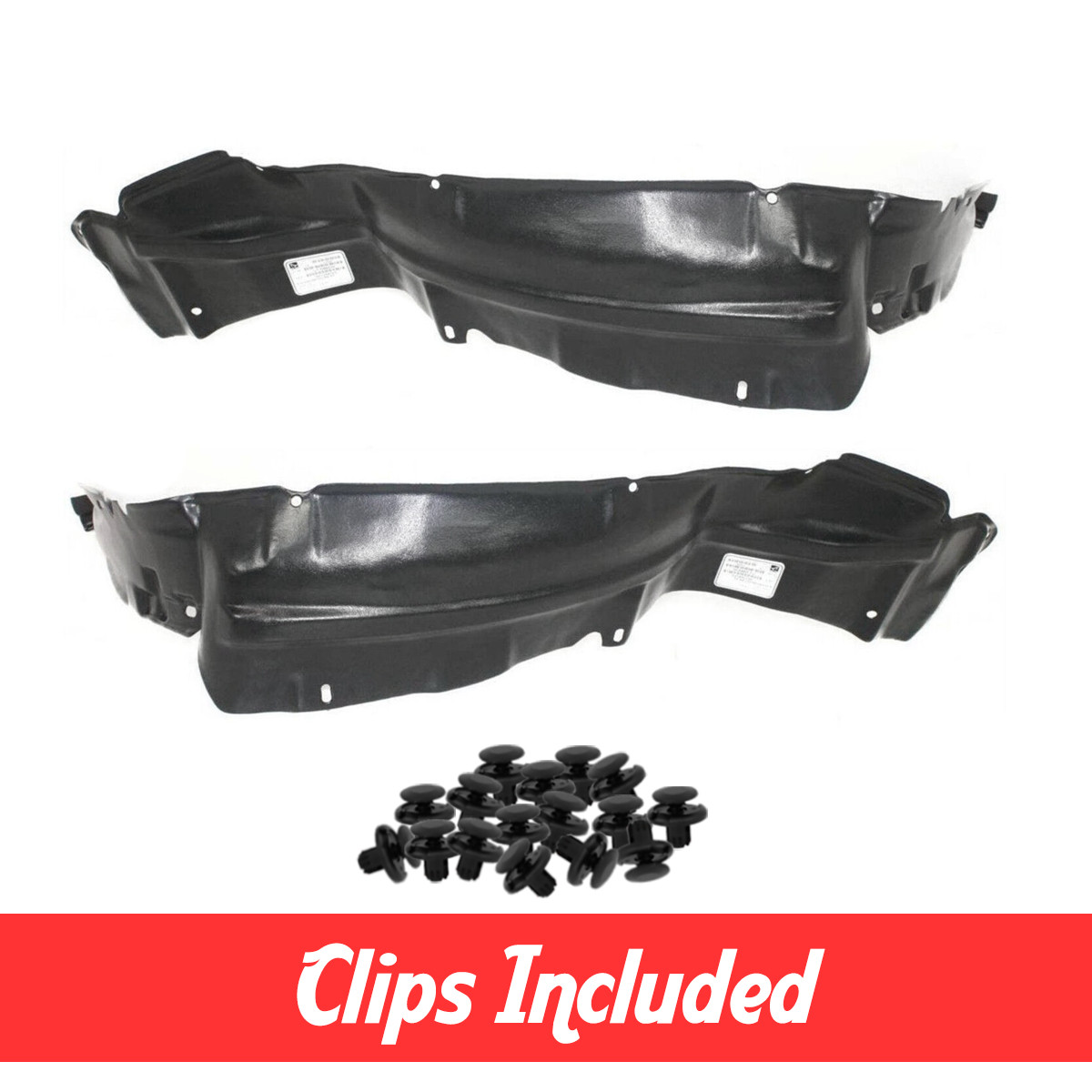 日産 NISSAN D21 テラノ 泥除け 1986-1997 Nissan Hardbody D21 Pickup 2WD Front Fender Liner Set w