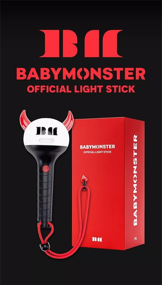 BABYMONSTER OFFICIAL LIGHT STICK+FEDEX Express | eBay