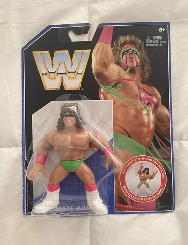 Ultimate Warrior WWE Retro 2016 Mattel Wrestling A...