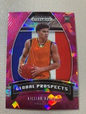 2020-21 Panini Prizm Draft Picks Pink Ice Global Prospects #96 Killian Hayes