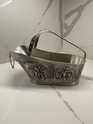 VINTAGE ARTINA  SKS ZINN 95%PEWTER WINE BOTTLE HOLDER.