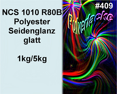 PULVERLACK Beschichtungspulver Pulverbeschichtung blau NCS S 1010 R80B hellblau