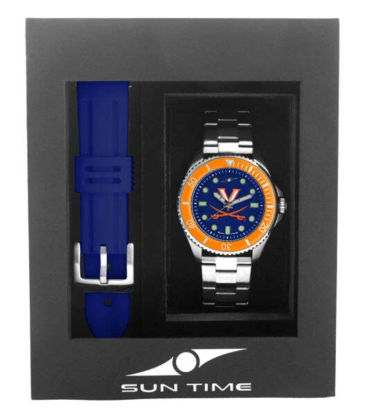 Virginia Cavaliers Men's Contender Watch Gift Set - Image 4 of 4