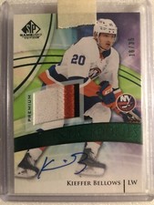Kieffer Bellows Authentic Rookies Auto Patch