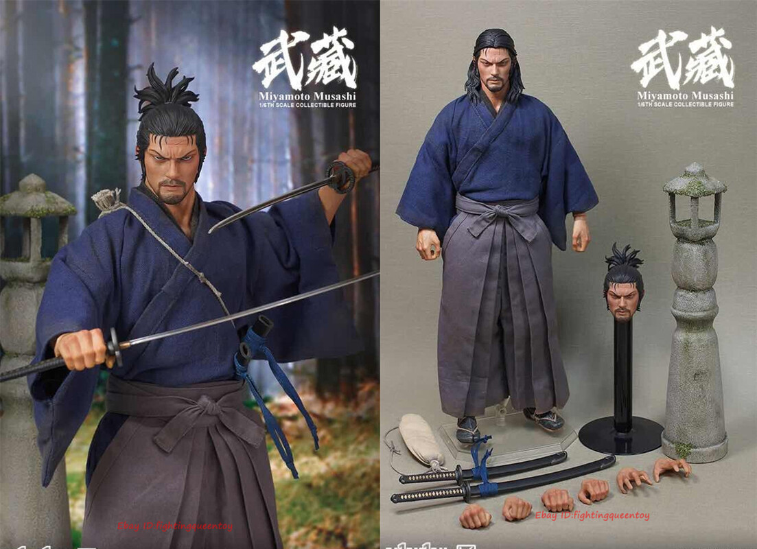 Eleven X Kai Studio Miyamoto Musashi Japanese Ronin Samurai 1/6