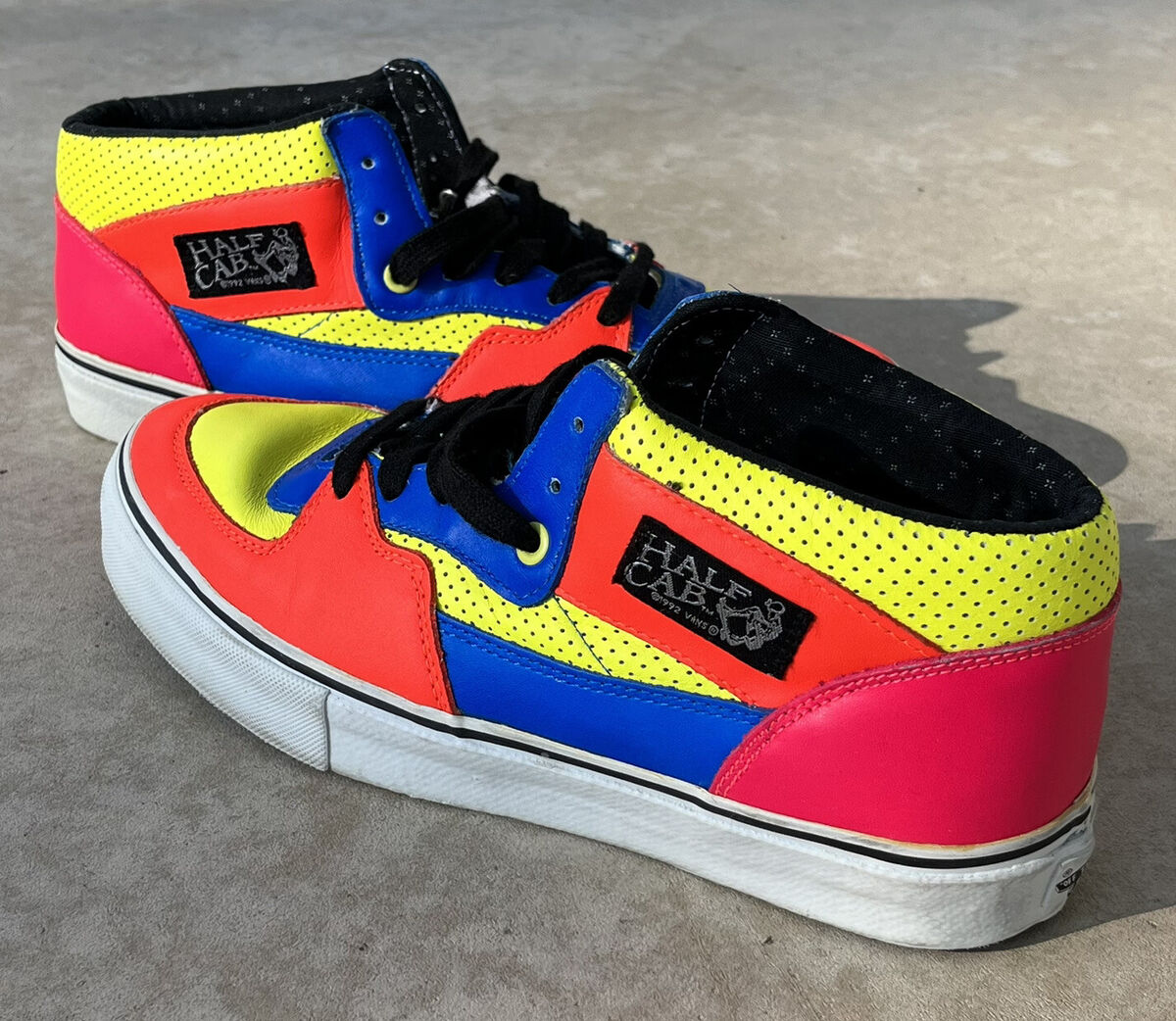 Vans Vault Half Cab LX Multi Neon Shoe Size 9 | eBay Vans Vault Half Cab LX Multi Neon Shoe Size 9 | eBay
