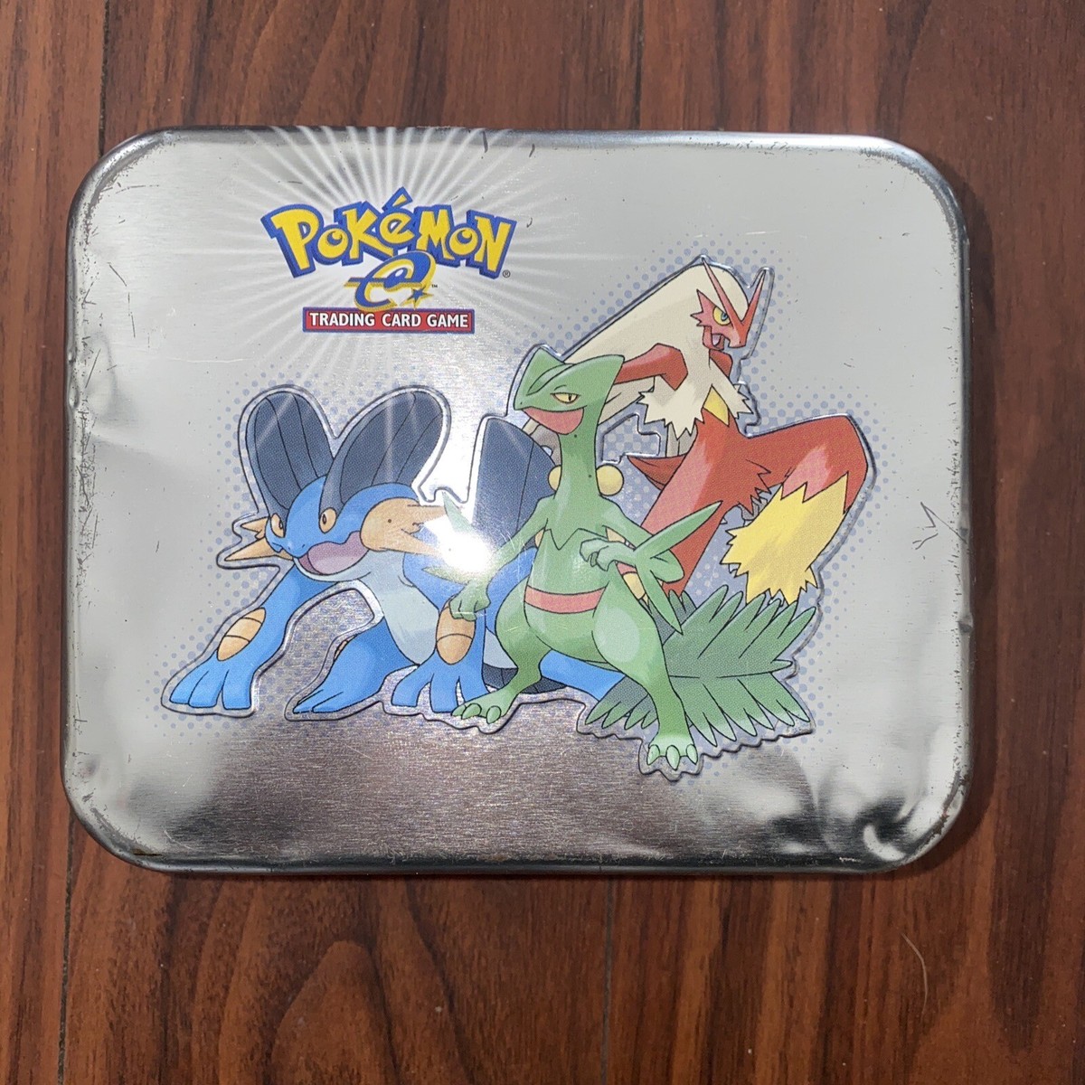 Pokemon TCG EX Ruby & Sapphire Collector's Tin 2003 Nintendo Empty