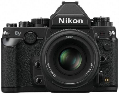 GEBRAUCHTE Nikon Df 1527 16,2-MP DSLR-Kamera mit Objektiv 50 mm f/1,8 – KOSTENLOSER VERSAND - Bild 1 von 1