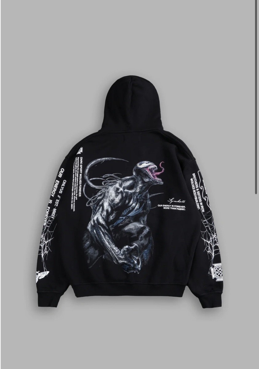 DARC SPORT X SPIDER-MAN X VENOM “P” HOODIE - LARGE | eBay