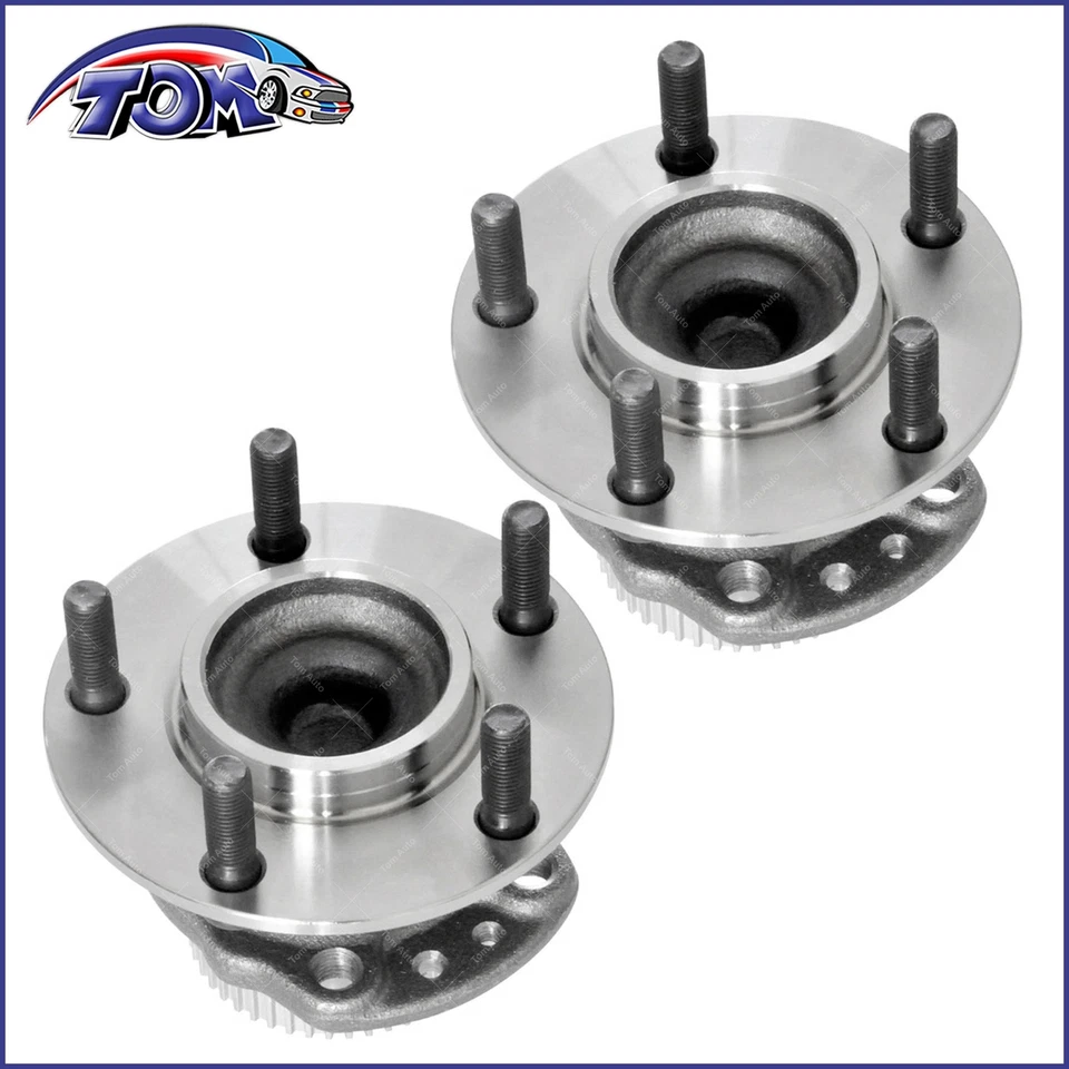 Juego de pares de bujes y cojinetes de rueda trasera izquierda y derecha de 2 piezas para Dodge Grand Caravan Foto 2 de 4