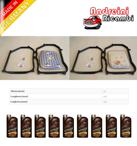 Set Filter Austausch Automatisch + ÖL VW Transporter 1.9 D Von 1990 ->2003/1056-image