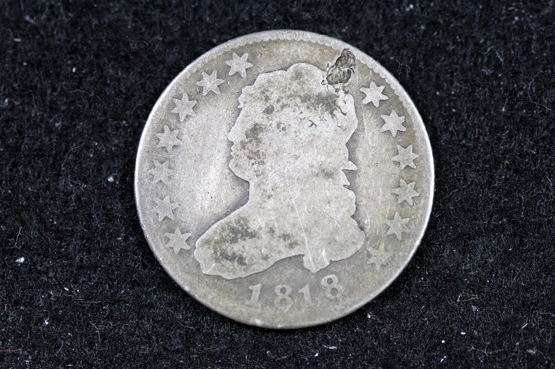 1818 Capped Bust Quarter #D16476