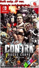Nintendo Switch 本体 + CONTRA ROGUE CORPS Japanese Edition Konami Nintendo Switch Contra Rogue Corps for