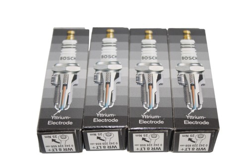 Kit 4 Spark Plugs For Audi VW Seat Bosch +4 WR8LT+ 0242229658 - Picture 2 of 4