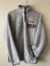 BOHO Farm-Chic simply southern fleece pullover MEDIUM