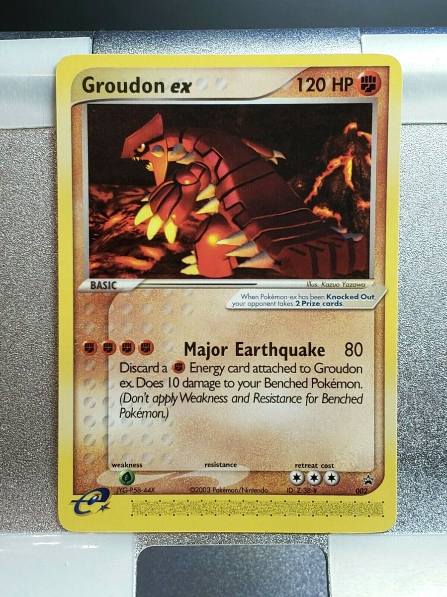 ポケモンカード 4枚セット Groudon EX 他 Pokemon Card Game TCG Groudon ex 008/016 Holo JAPANESE | eBay