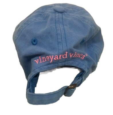 Vineyard Vines Hat Cap Adjustable Strap Back Blue Womens one  display picture 1