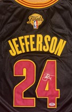 Richard Jefferson Signed Cleveland Cavaliers Sleeved Finals Jersey PSA/DNA COA