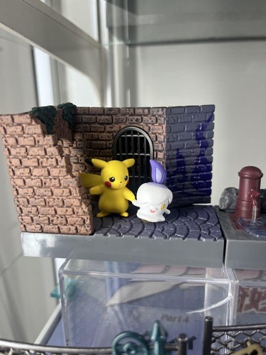 Pokemon Town Night Back Alley Complete Set of 6 Figures Pikachu Umbreon Japan - Picture 9 of 21