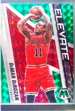 2021-22 Mosaic DeMar DeRozan #16 Bulls Elevate Mosaic Green