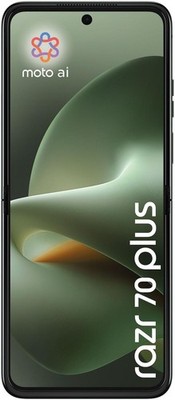 Motorola Razr 70 plus Smartphone, 6,9 Zoll, 256GB, 12GB RAM, Dunkelgrün