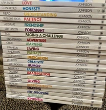 Value Tales  Spencer Johnson Ann Donegan The VALUE of Series Lot Of 23 HC Vintag