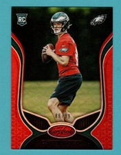 2019 Panini Certified Mirror Red #136 Clayton Thorson RC #'ed 66/99  (J2223)