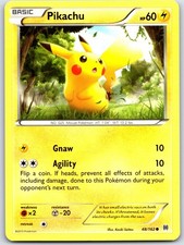 Pikachu 48/162 Non Holo Near Mint XY - BREAKthrough Pokemon 2015 on eBay