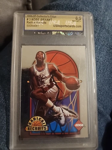 Kobe Bryant Radical Recruits, Graded, Rookie Card